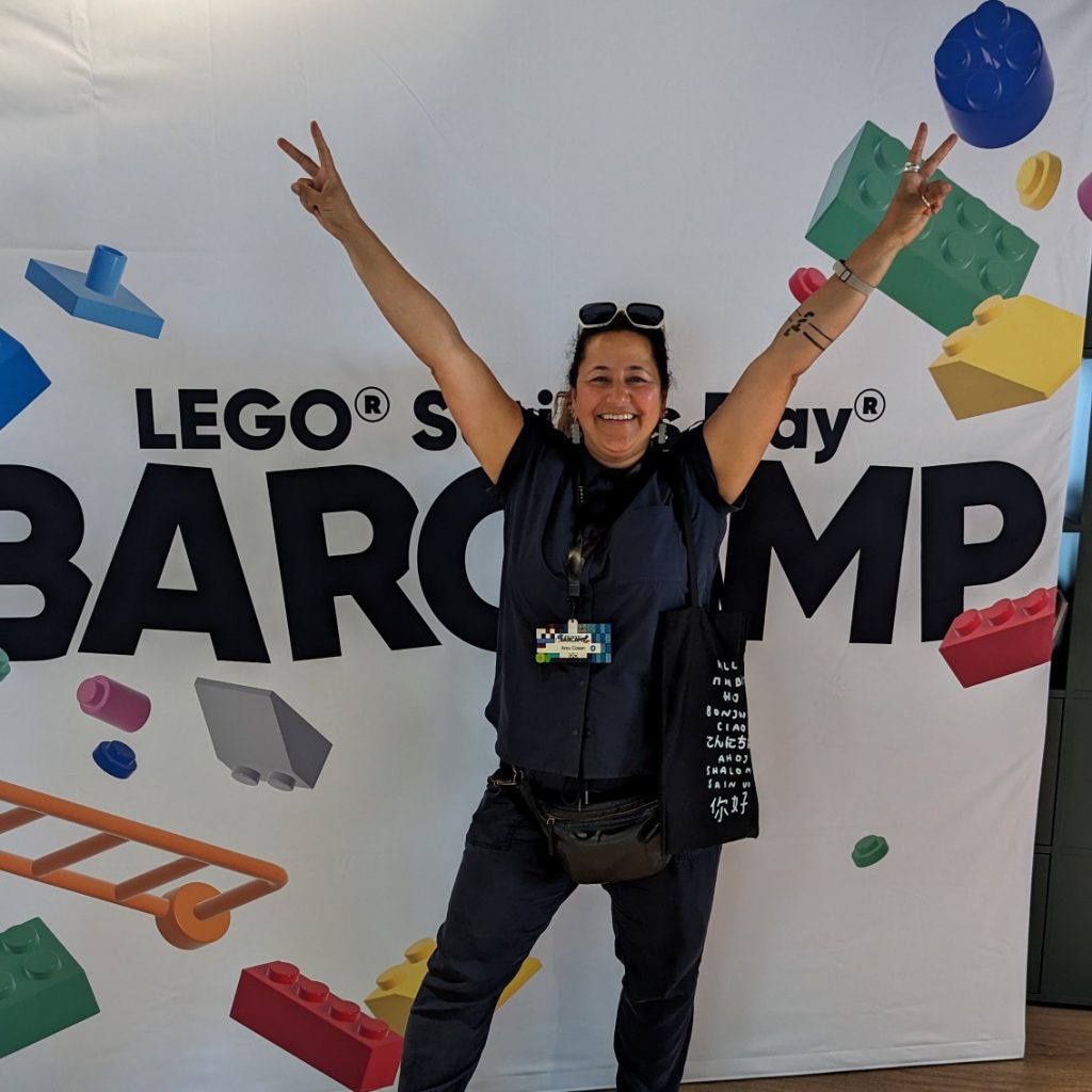 Arzu Cosan beim Barcamp LEGO® SERIOUS PLAY®